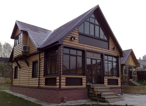 Отделка Блок-хаусом