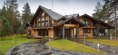 Отделка коттеджа в Минске